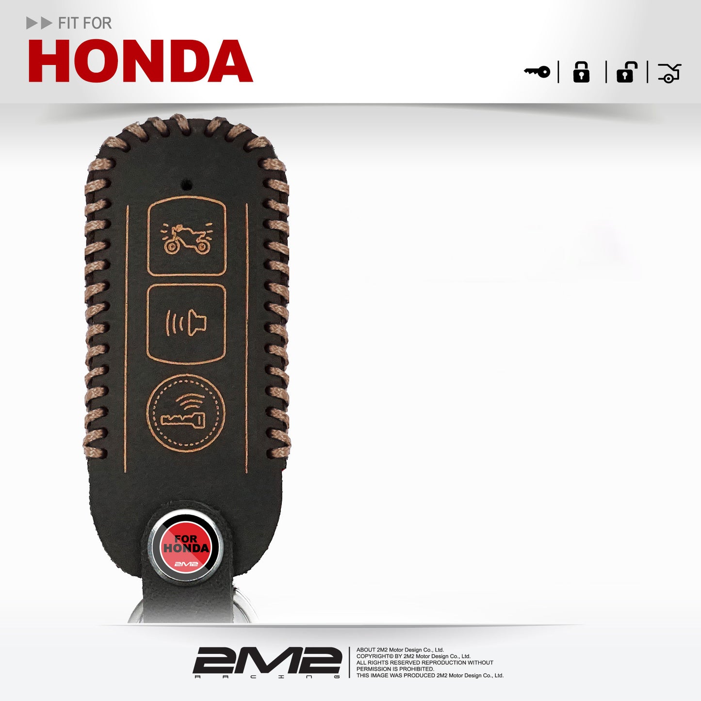 HONDA PCX-150 C125 燈匠 KEYLESS 本田機車鑰匙皮套