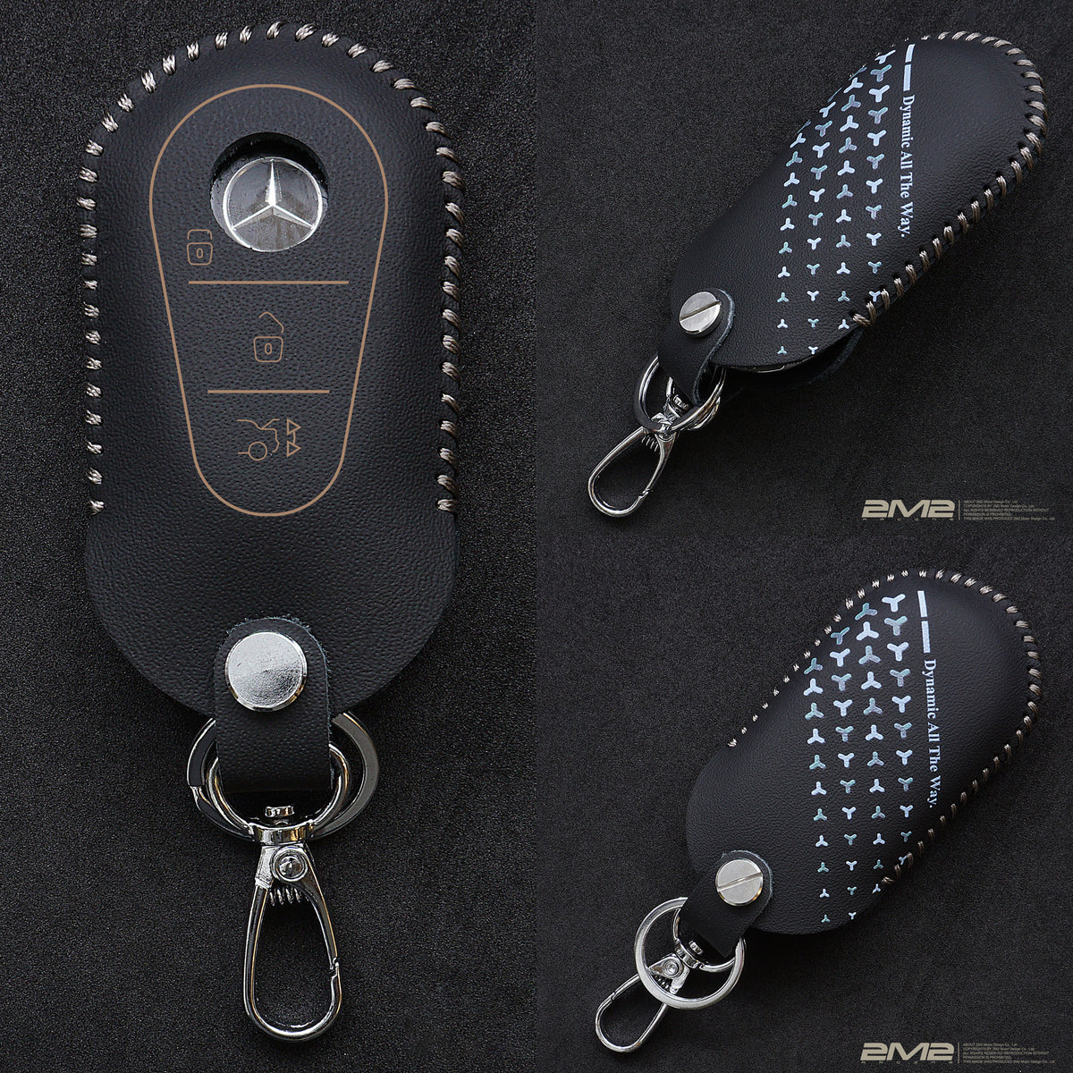 BENZ C W206 E W214 S W223 GLC X254 CLE EQE EQS 賓士鑰匙皮套