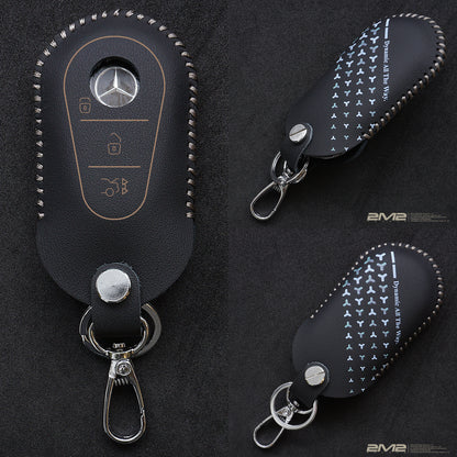 BENZ C W206 E W214 S W223 GLC X254 CLE EQE EQS 賓士鑰匙皮套