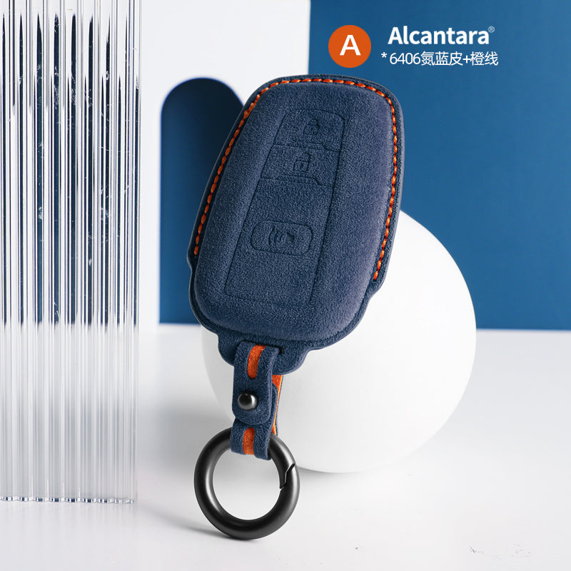 TOYOTA CAMRY 8代 ALTIS 12代 豐田汽車麂皮鑰匙皮套