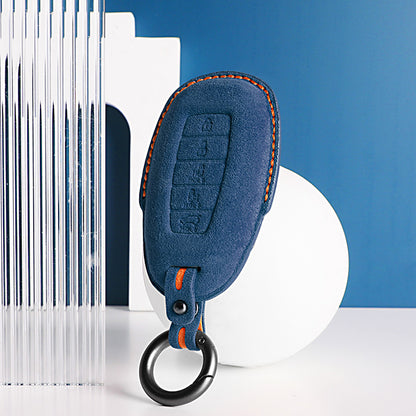 HYUNDAI CUSTIN 現代汽車麂皮鑰匙皮套