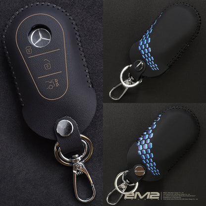 BENZ C W206 E W214 S W223 GLC X254 CLE EQE EQS 賓士鑰匙皮套