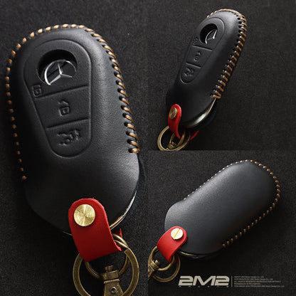 BENZ C W206 E W214 S W223 GLC X254 CLE EQE EQS 賓士鑰匙皮套