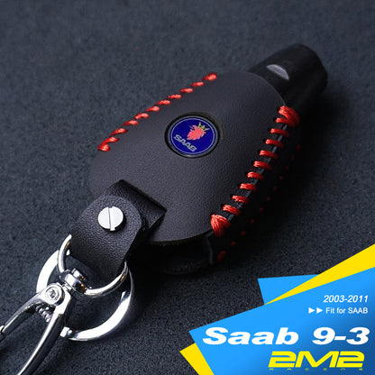 2003-2011 SAAB 9-3 9-5 紳寶鑰匙皮套
