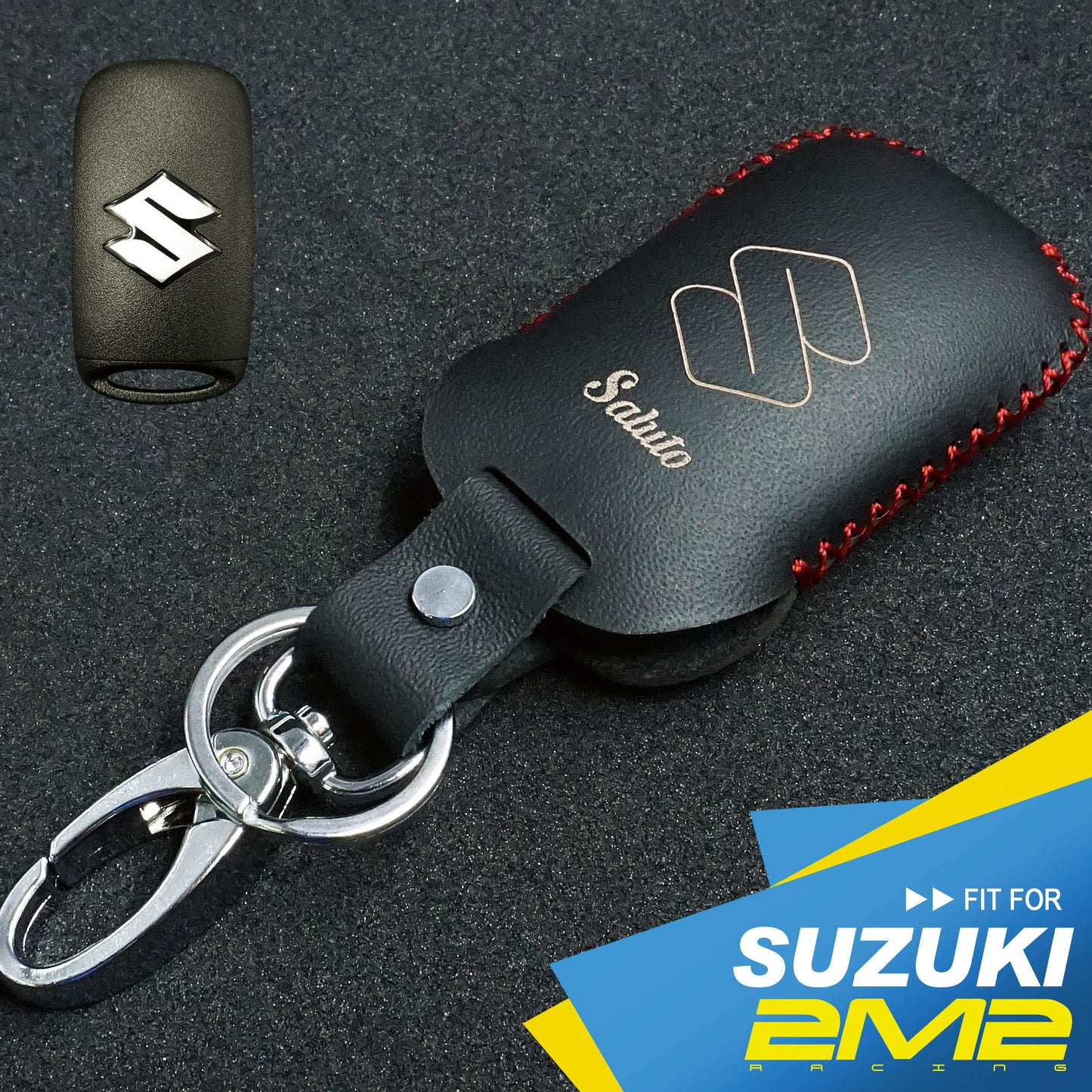 SUZUKI SALUTO 125 台鈴機車 鑰匙套 鑰匙包 鑰匙皮套 鑰匙殼 保護套 保護殼