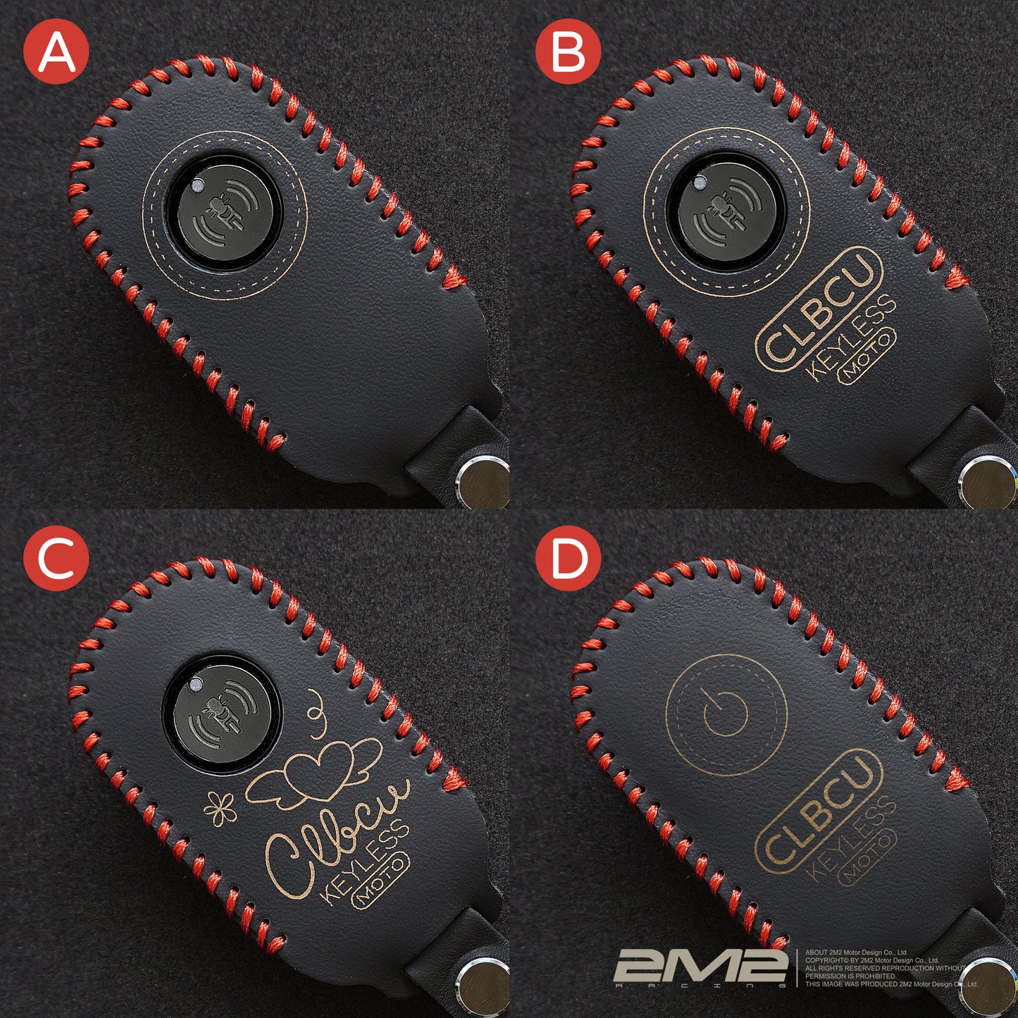 2023-2026 SYM CLBCU 125 Keyless 三陽機車鑰匙皮套